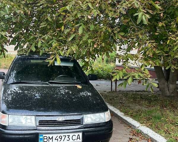 Черный ВАЗ 2112, объемом двигателя 1.6 л и пробегом 145 тыс. км за 2500 $, фото 1 на Automoto.ua