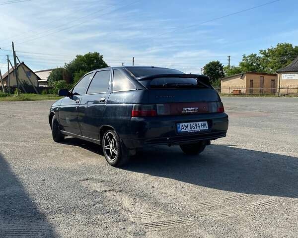 Черный ВАЗ 2112, объемом двигателя 1.6 л и пробегом 180 тыс. км за 2000 $, фото 15 на Automoto.ua