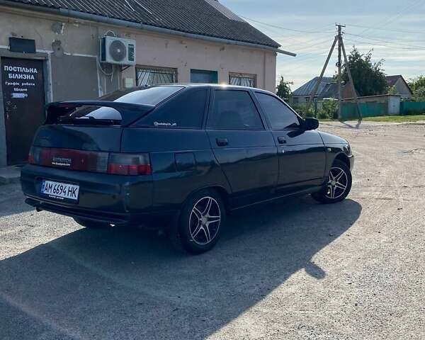 Черный ВАЗ 2112, объемом двигателя 1.6 л и пробегом 180 тыс. км за 2000 $, фото 13 на Automoto.ua