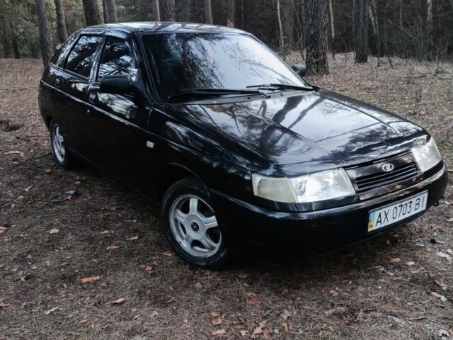 Черный ВАЗ 2112, объемом двигателя 1.6 л и пробегом 159 тыс. км за 1750 $, фото 2 на Automoto.ua