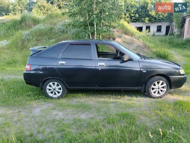 Черный ВАЗ 2112, объемом двигателя 1.6 л и пробегом 230 тыс. км за 2300 $, фото 8 на Automoto.ua