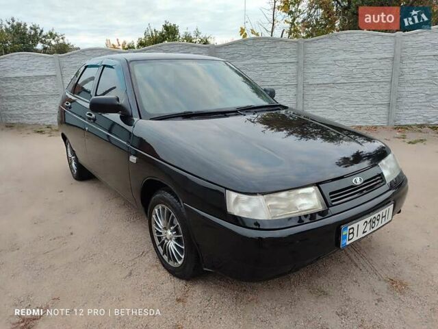 Чорний ВАЗ 2112, об'ємом двигуна 1.6 л та пробігом 158 тис. км за 2400 $, фото 4 на Automoto.ua