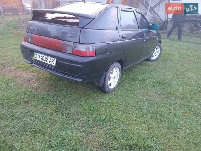 Черный ВАЗ 2112, объемом двигателя 1.6 л и пробегом 100 тыс. км за 1800 $, фото 1 на Automoto.ua