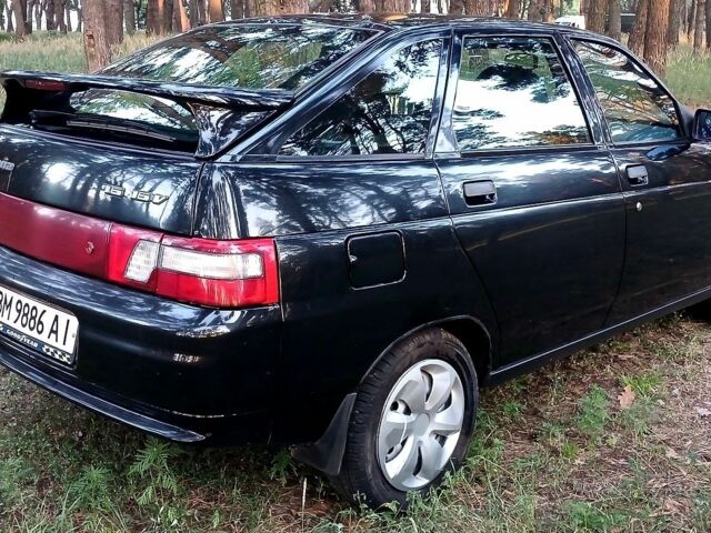 Чорний ВАЗ 2112, об'ємом двигуна 1.6 л та пробігом 65 тис. км за 2700 $, фото 4 на Automoto.ua