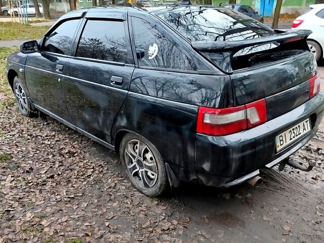 Черный ВАЗ 2112, объемом двигателя 1.6 л и пробегом 170 тыс. км за 2000 $, фото 1 на Automoto.ua