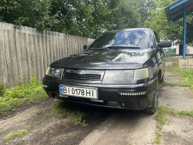 Черный ВАЗ 2112, объемом двигателя 1.6 л и пробегом 90 тыс. км за 2636 $, фото 1 на Automoto.ua