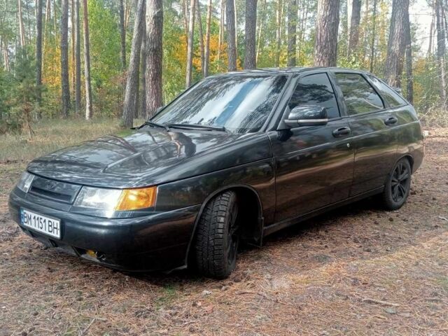 Черный ВАЗ 2112, объемом двигателя 1.6 л и пробегом 143 тыс. км за 3300 $, фото 1 на Automoto.ua