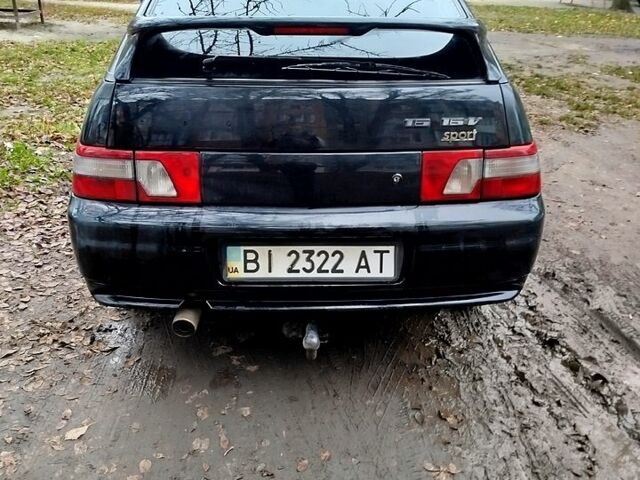 Чорний ВАЗ 2112, об'ємом двигуна 1.6 л та пробігом 170 тис. км за 2000 $, фото 3 на Automoto.ua
