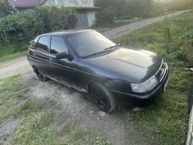 Черный ВАЗ 2112, объемом двигателя 2 л и пробегом 200 тыс. км за 628 $, фото 3 на Automoto.ua