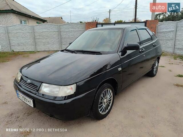 Чорний ВАЗ 2112, об'ємом двигуна 1.6 л та пробігом 158 тис. км за 2400 $, фото 1 на Automoto.ua