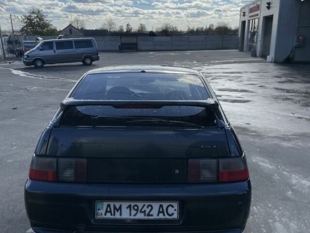 Черный ВАЗ 2112, объемом двигателя 1.6 л и пробегом 245 тыс. км за 1500 $, фото 2 на Automoto.ua