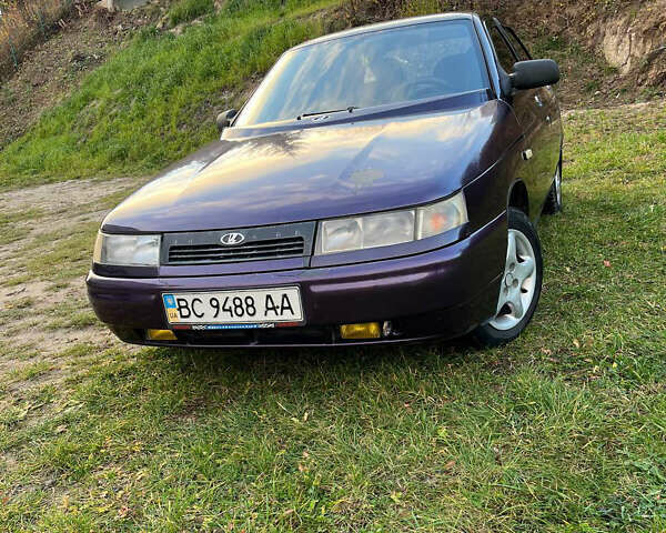 Фиолетовый ВАЗ 2112, объемом двигателя 1.5 л и пробегом 261 тыс. км за 1600 $, фото 1 на Automoto.ua