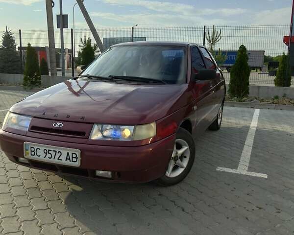 Красный ВАЗ 2112, объемом двигателя 1.6 л и пробегом 131 тыс. км за 2250 $, фото 1 на Automoto.ua