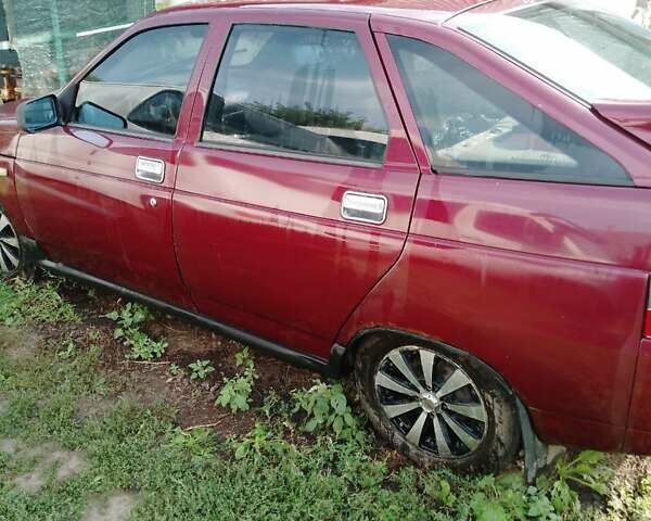 Красный ВАЗ 2112, объемом двигателя 1.6 л и пробегом 195 тыс. км за 1188 $, фото 2 на Automoto.ua