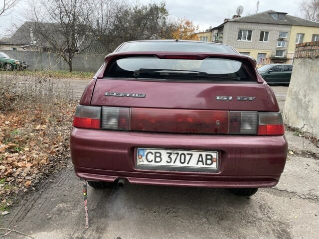 Красный ВАЗ 2112, объемом двигателя 1.6 л и пробегом 158 тыс. км за 1950 $, фото 3 на Automoto.ua