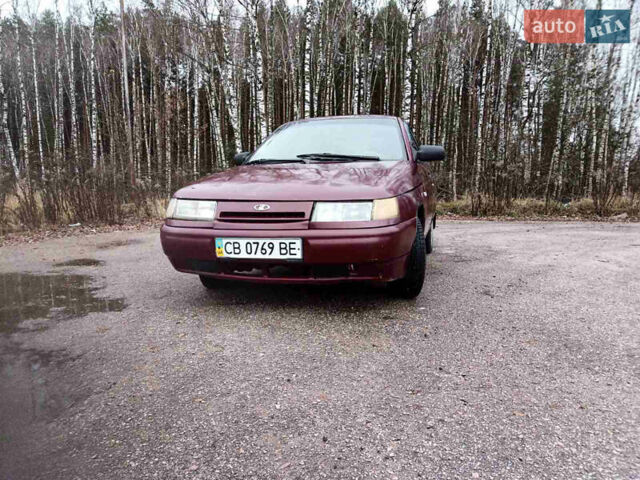 Красный ВАЗ 2112, объемом двигателя 1.6 л и пробегом 200 тыс. км за 1250 $, фото 1 на Automoto.ua