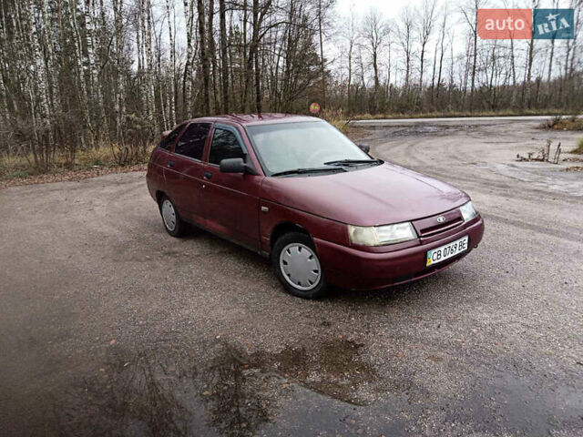 Красный ВАЗ 2112, объемом двигателя 1.6 л и пробегом 200 тыс. км за 1250 $, фото 2 на Automoto.ua