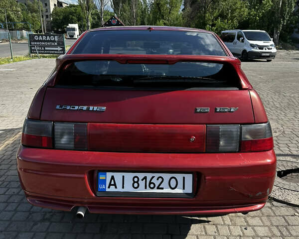 Червоний ВАЗ 2112, об'ємом двигуна 1.6 л та пробігом 249 тис. км за 1800 $, фото 2 на Automoto.ua
