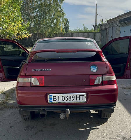 Червоний ВАЗ 2112, об'ємом двигуна 1.6 л та пробігом 175 тис. км за 1600 $, фото 5 на Automoto.ua
