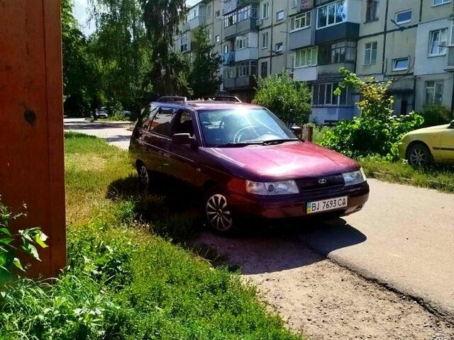 Красный ВАЗ 2112, объемом двигателя 1.6 л и пробегом 74 тыс. км за 2600 $, фото 3 на Automoto.ua