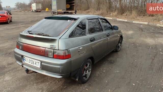 Серый ВАЗ 2112, объемом двигателя 1.5 л и пробегом 300 тыс. км за 1600 $, фото 4 на Automoto.ua