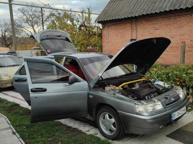 Серый ВАЗ 2112, объемом двигателя 1.5 л и пробегом 250 тыс. км за 1432 $, фото 16 на Automoto.ua