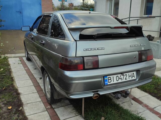 Серый ВАЗ 2112, объемом двигателя 1.5 л и пробегом 250 тыс. км за 1432 $, фото 4 на Automoto.ua