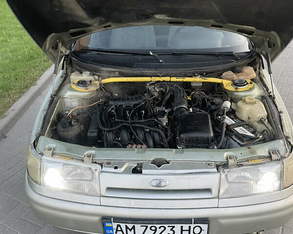 Серый ВАЗ 2112, объемом двигателя 1.6 л и пробегом 195 тыс. км за 1650 $, фото 7 на Automoto.ua