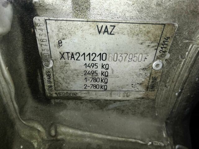Сірий ВАЗ 2112, об'ємом двигуна 1.6 л та пробігом 73 тис. км за 2500 $, фото 7 на Automoto.ua