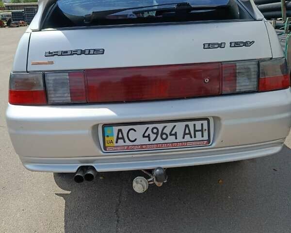 Серый ВАЗ 2112, объемом двигателя 1.6 л и пробегом 101 тыс. км за 2200 $, фото 7 на Automoto.ua