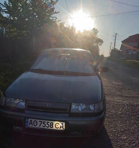 Серый ВАЗ 2112, объемом двигателя 1.6 л и пробегом 217 тыс. км за 1600 $, фото 1 на Automoto.ua