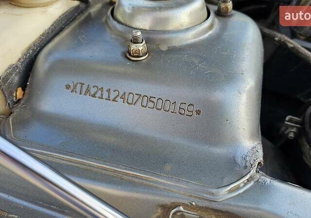 Серый ВАЗ 2112, объемом двигателя 1.6 л и пробегом 139 тыс. км за 2300 $, фото 16 на Automoto.ua
