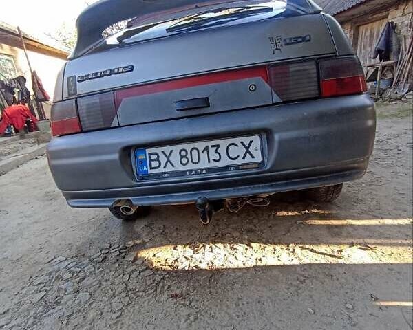 Серый ВАЗ 2112, объемом двигателя 1.6 л и пробегом 200 тыс. км за 900 $, фото 1 на Automoto.ua