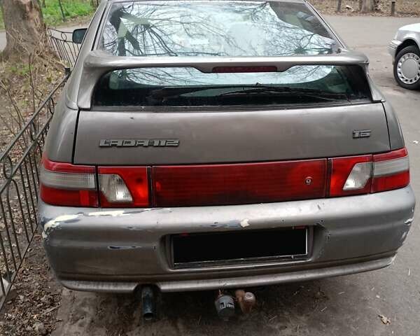 Серый ВАЗ 2112, объемом двигателя 1.6 л и пробегом 156 тыс. км за 1500 $, фото 2 на Automoto.ua