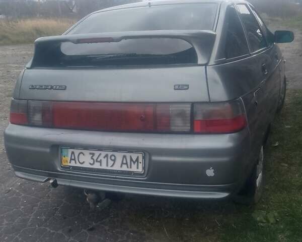 Серый ВАЗ 2112, объемом двигателя 1.6 л и пробегом 340 тыс. км за 1300 $, фото 3 на Automoto.ua