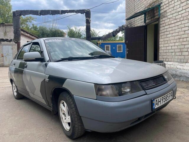 Серый ВАЗ 2112, объемом двигателя 1.6 л и пробегом 350 тыс. км за 1816 $, фото 1 на Automoto.ua