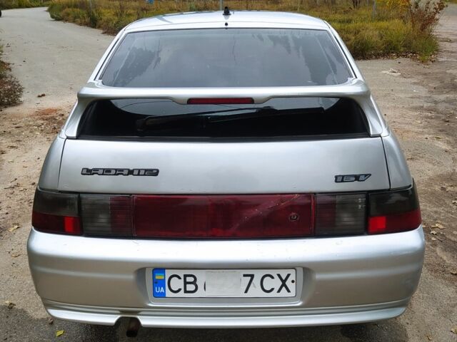 Серый ВАЗ 2112, объемом двигателя 1.6 л и пробегом 220 тыс. км за 1750 $, фото 1 на Automoto.ua