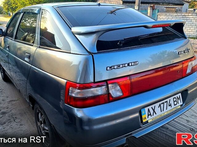 Серый ВАЗ 2112, объемом двигателя 1.6 л и пробегом 90 тыс. км за 3000 $, фото 2 на Automoto.ua