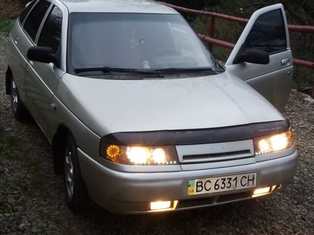 Серый ВАЗ 2112, объемом двигателя 1.6 л и пробегом 212 тыс. км за 1200 $, фото 1 на Automoto.ua