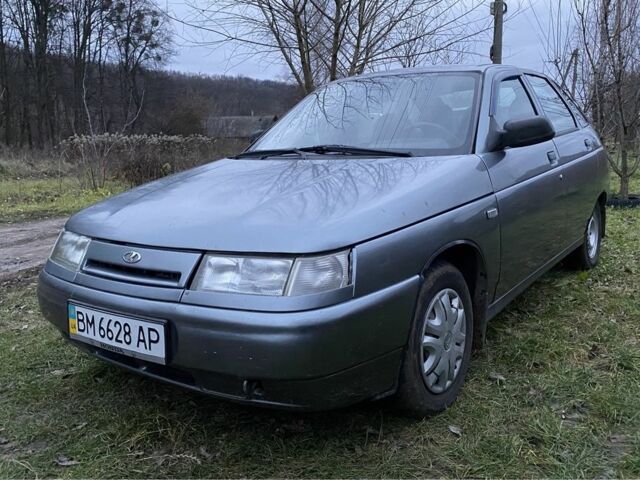 Серый ВАЗ 2112, объемом двигателя 1.5 л и пробегом 200 тыс. км за 1700 $, фото 1 на Automoto.ua