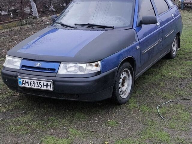 Синий ВАЗ 2112, объемом двигателя 1.5 л и пробегом 250 тыс. км за 1000 $, фото 1 на Automoto.ua