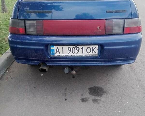Синий ВАЗ 2112, объемом двигателя 1.5 л и пробегом 310 тыс. км за 2000 $, фото 1 на Automoto.ua
