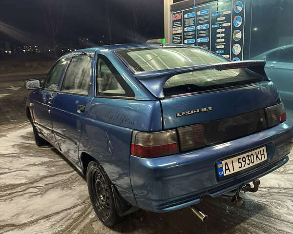 Синій ВАЗ 2112, об'ємом двигуна 1.6 л та пробігом 190 тис. км за 1400 $, фото 4 на Automoto.ua
