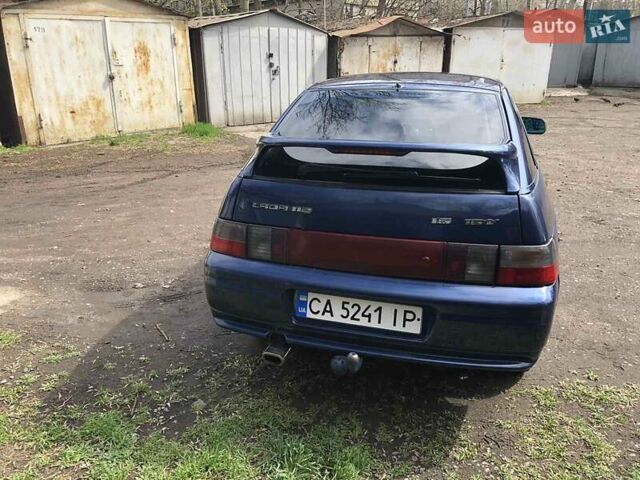 Синий ВАЗ 2112, объемом двигателя 1.6 л и пробегом 190 тыс. км за 1550 $, фото 3 на Automoto.ua