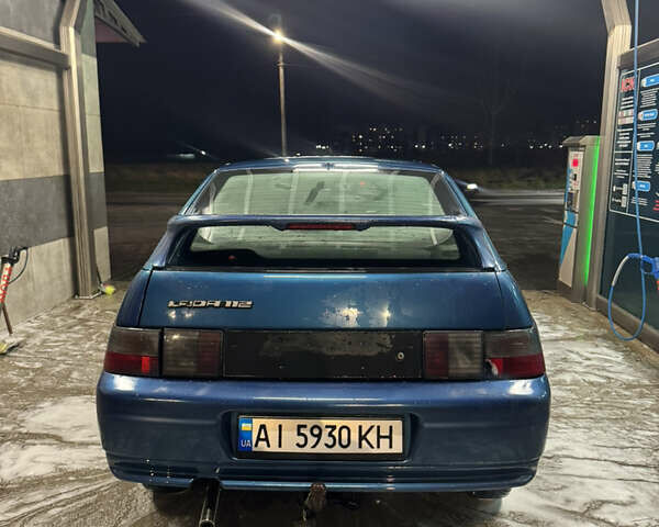 Синій ВАЗ 2112, об'ємом двигуна 1.6 л та пробігом 190 тис. км за 1400 $, фото 5 на Automoto.ua