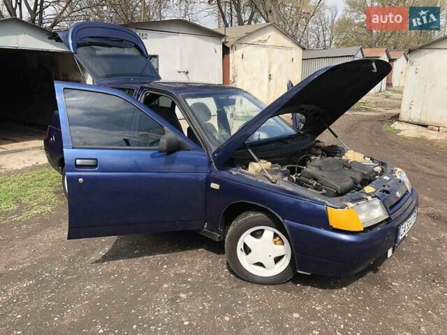 Синий ВАЗ 2112, объемом двигателя 1.6 л и пробегом 190 тыс. км за 1550 $, фото 4 на Automoto.ua