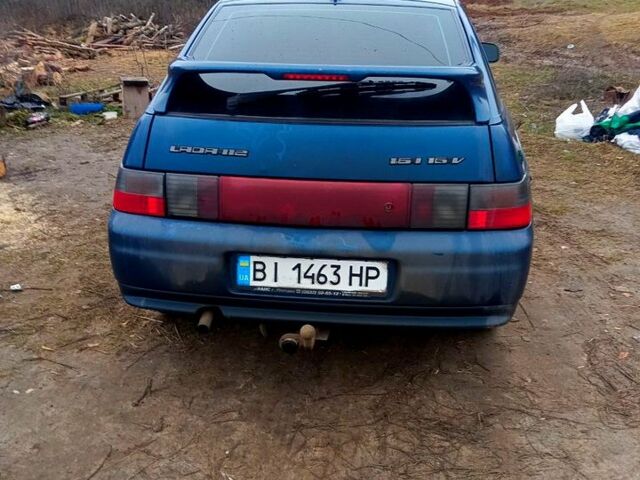 Синій ВАЗ 2112, об'ємом двигуна 1.6 л та пробігом 153 тис. км за 1850 $, фото 4 на Automoto.ua