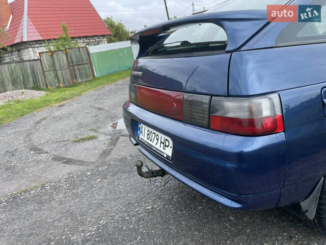 Синий ВАЗ 2112, объемом двигателя 1.6 л и пробегом 195 тыс. км за 1999 $, фото 32 на Automoto.ua