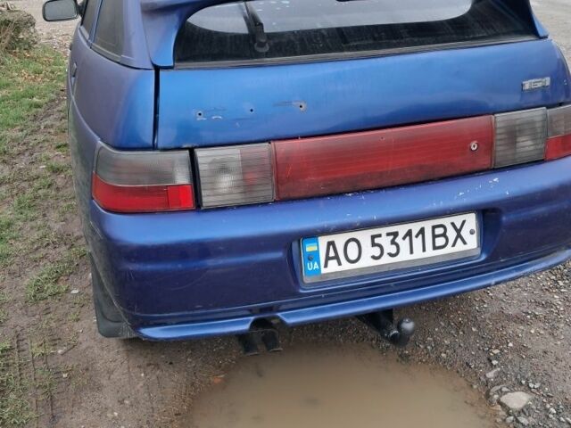 Синий ВАЗ 2112, объемом двигателя 1.6 л и пробегом 150 тыс. км за 1000 $, фото 3 на Automoto.ua