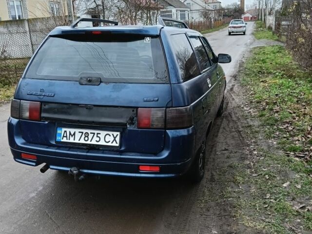 Синий ВАЗ 2112, объемом двигателя 1.6 л и пробегом 400 тыс. км за 950 $, фото 1 на Automoto.ua
